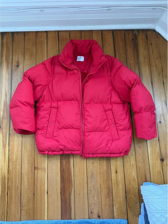 Primark Jackets & Blazers - primark penneys red puffer jacket coat SMALL
